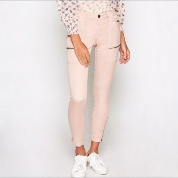 Joie Denim - Joie High-Rise Park Skinny Pants in Pink Sky - Size 28